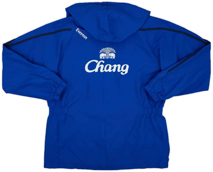 2008-09 Everton Umbro Hooded Rain Jacket - 9/10 - (L)