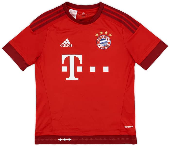 2015-16 Bayern Munich Home Shirt Lewandowski #9 - 6/10 - (L.Boys)