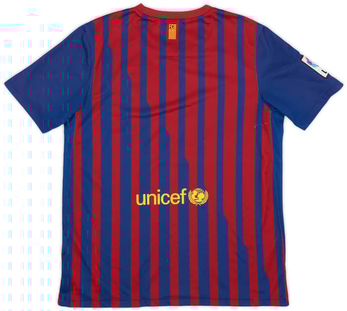 2011-12 Barcelona Home Shirt - 5/10 - (XL.Boys)