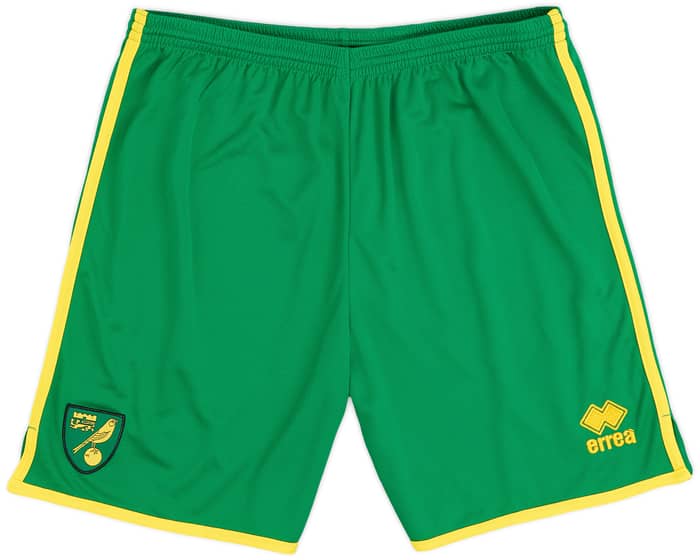 2014-15 Norwich Home Shorts - As New