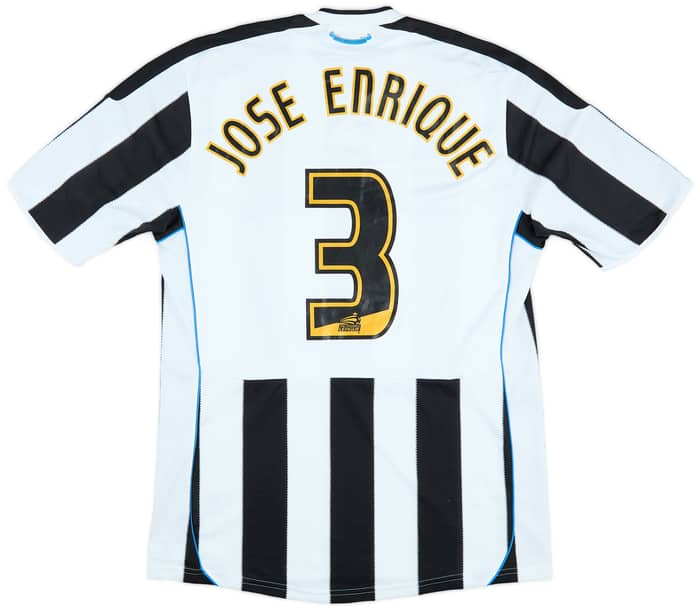 2009-10 Newcastle Home Shirt Jose Enrique #3 - 8/10 - (L)