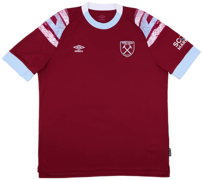 2022-23 West Ham Home Shirt Bowen #20 - 9/10 - (XXL)