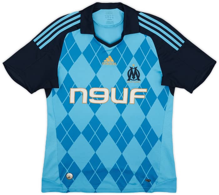 2008-09 Olympique Marseille Away Shirt Ben Arfa #20 - 8/10 - (S)