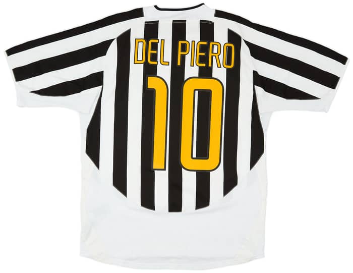 2003-04 Juventus Home Shirt Del Piero #10 - 6/10 - (L)
