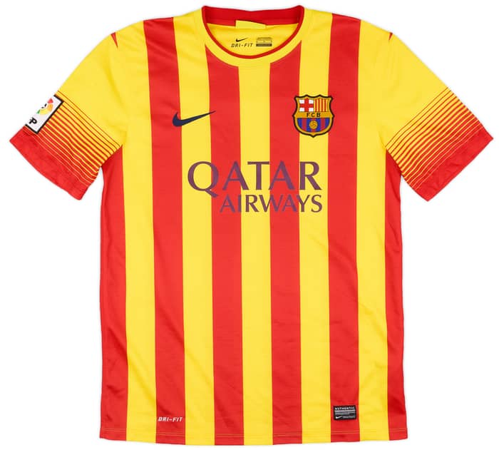 2013-15 Barcelona Away Shirt Messi #10 - 9/10 - (M)