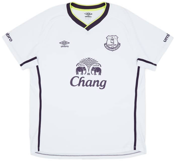 2014-15 Everton Third Shirt Baines #3 - 8/10 - (XL)