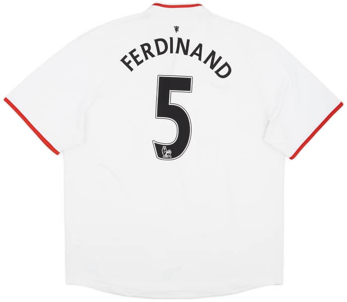 2012-14 Manchester United Away Shirt Ferdinand #5 - 6/10 - (XL)