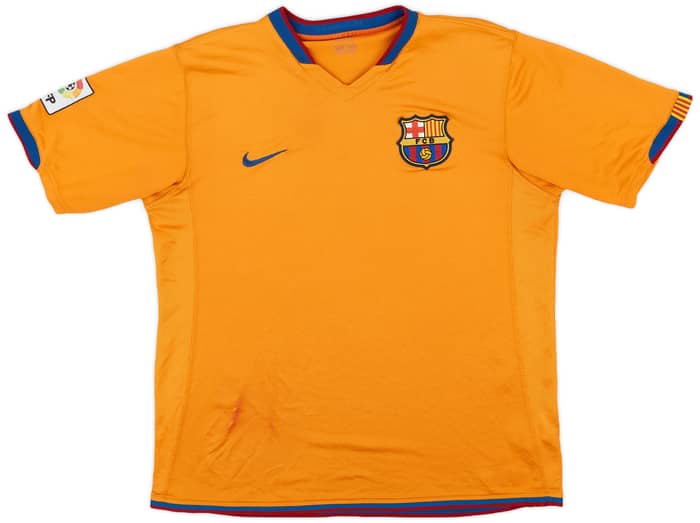 2006-08 Barcelona Away Shirt Messi #19 - 7/10 - (L)