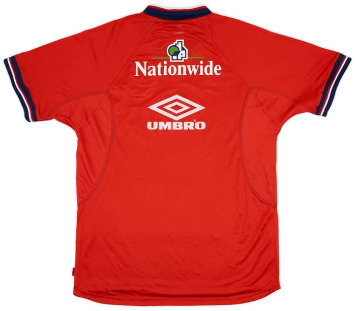 1998-99 England Umbro Training Shirt - 8/10 - (XL)