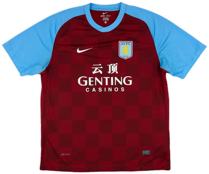 2011-12 Aston Villa Home Shirt Petrov #19 - 7/10 - (XL)