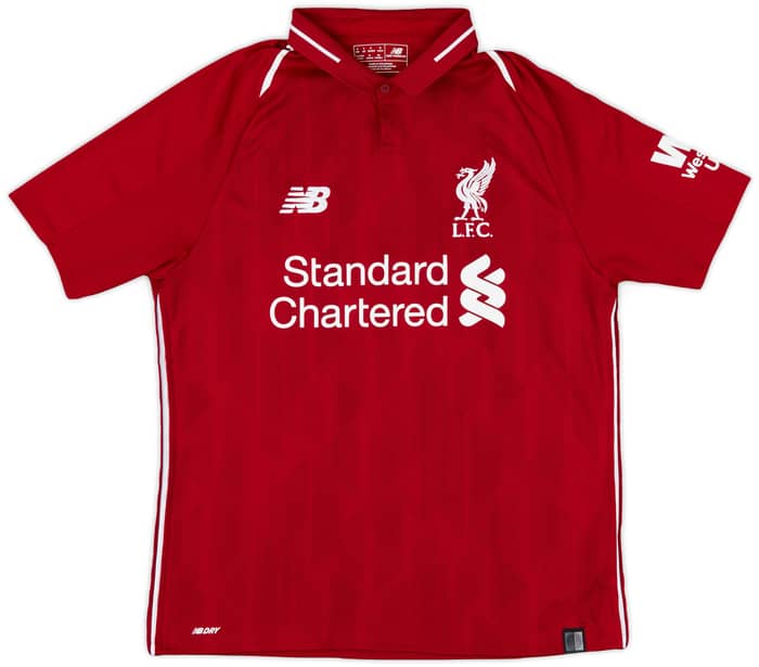 2018-19 Liverpool Home Shirt M.Salah #11 - 9/10 - (S)