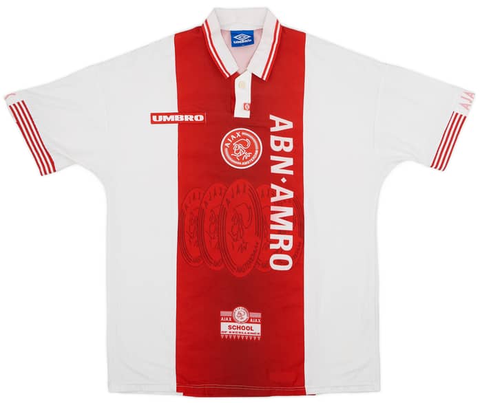 1997-98 Ajax Home Shirt Laudrup #11 - 6/10 - (XL)