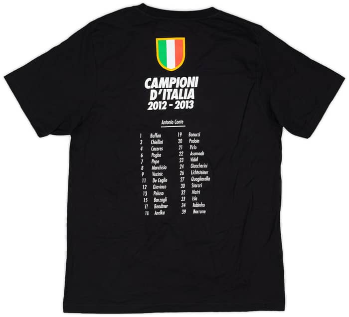 2012-13 Juventus Nike 'Campioni d'Italia' Graphic Tee (L.Boys)