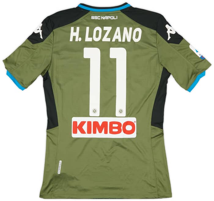 2019-20 Napoli Away Shirt H. Lozano #11 (L)