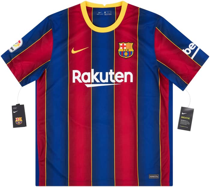 2020-21 Barcelona Home Shirt Messi #10