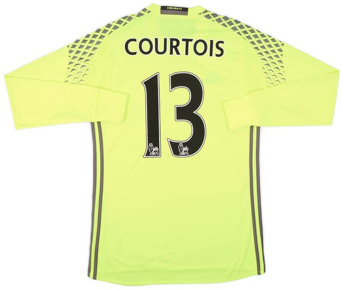 2016-17 Chelsea GK Shirt Courtois #13 (M)