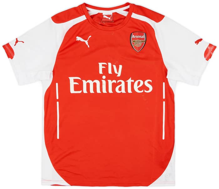 2014-15 Arsenal Home Shirt Ramsey #16 - 6/10 - (S)