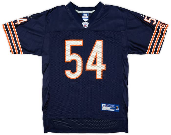 2005-06 Chicago Bears Urlacher #54 Reebok On Field Home Jersey - 9/10 - (L.Boys)