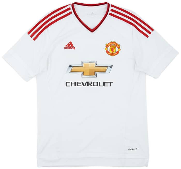 2015-16 Manchester United Away Shirt Mata #8 - 8/10 - (M)