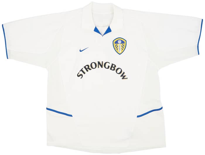 2002-03 Leeds United Home Shirt Fowler #27 - 8/10 - (XL)