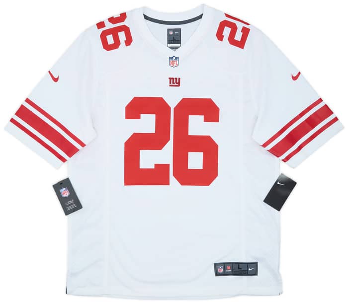 2018-23 New York Giants Barkley #26 Nike Game Away Jersey (L)