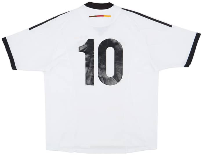 2002-04 Germany Home Shirt #10 - 8/10 - (XXL)