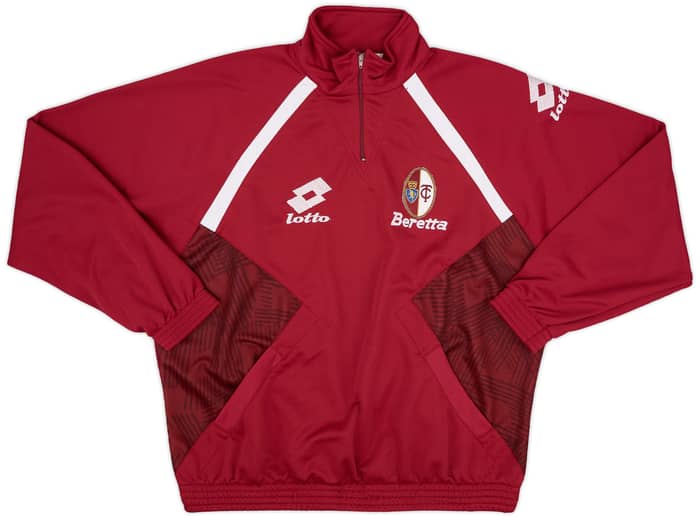 1994-95 Torino Lotto 1/4 Zip Track Jacket - 8/10 - (XL)