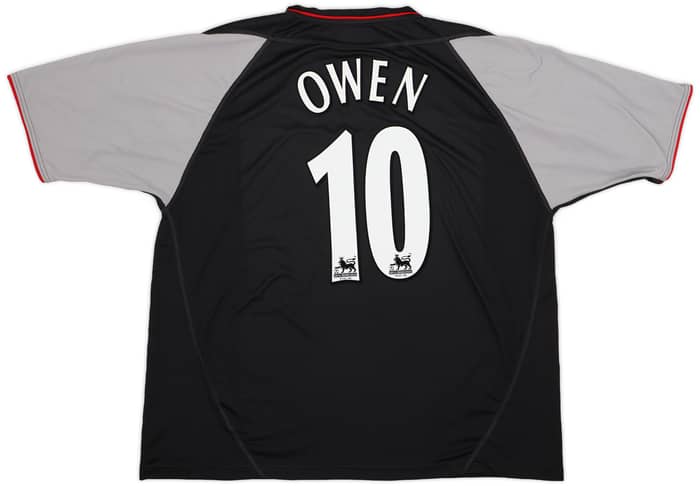 2002-04 Liverpool Away Shirt Owen #10 - 8/10 - (XXL)