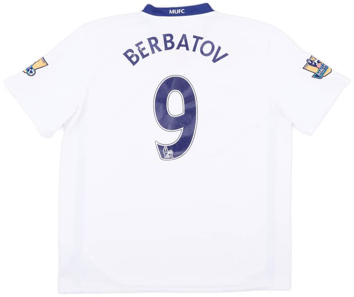 2008-10 Manchester United Away Shirt Berbatov #9 - 5/10 - (XL)