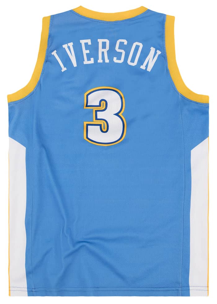 2006-08 Denver Nuggets Iverson #3 Champion Jersey (Away) M