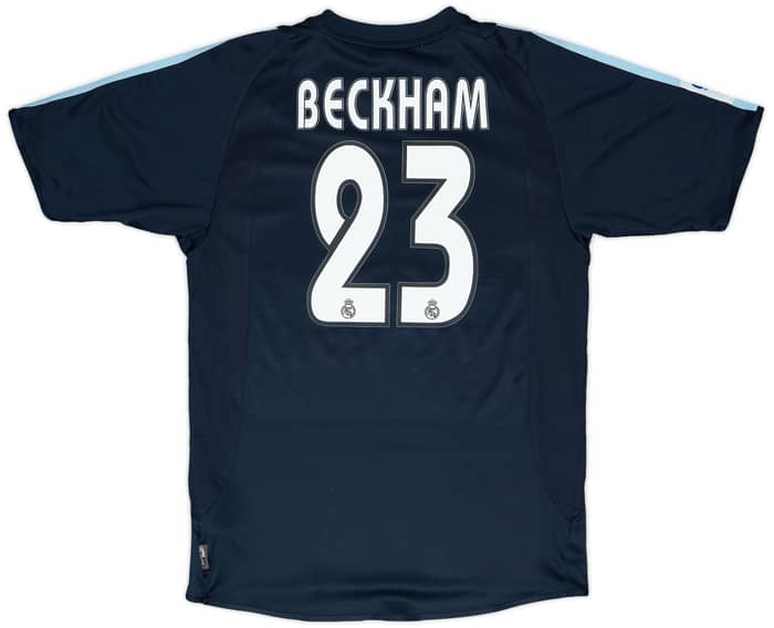 2003-04 Real Madrid Away Shirt Beckham #23 - 5/10 - (S)