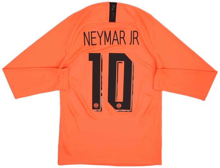 2019-20 Paris Saint-Germain Away L/S Shirt Neymar Jr #10 (S)