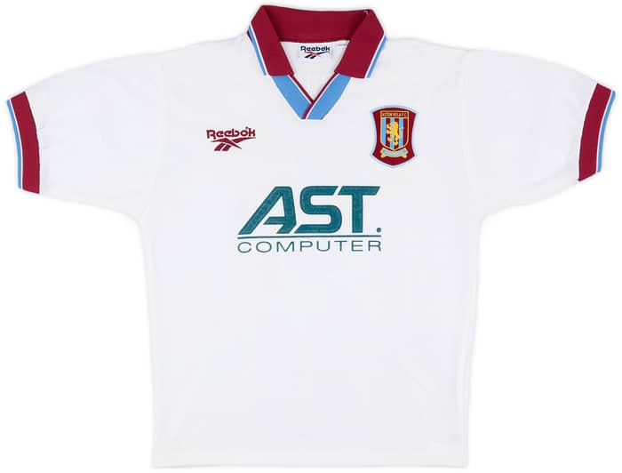 1996-98 Aston Villa Away Shirt Southgate #6 - 8/10 - (S)