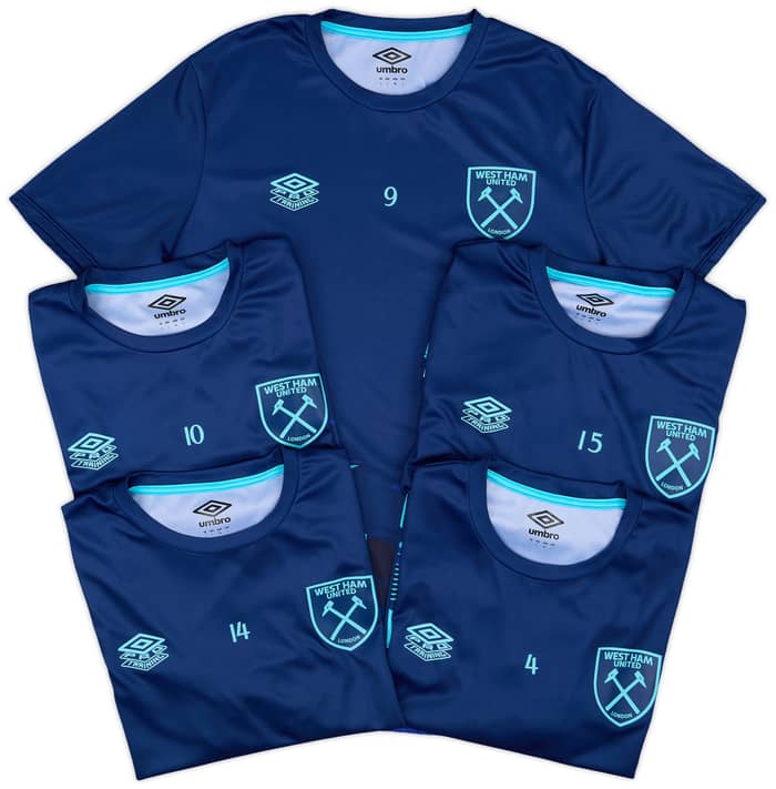 2023-24 West Ham Player Issue Pre-Match Shirt - As New