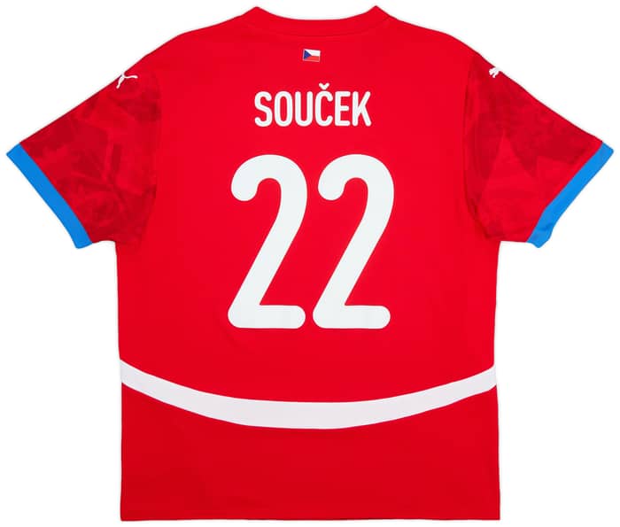 2024-25 Czech Republic Home Shirt Soucek #22