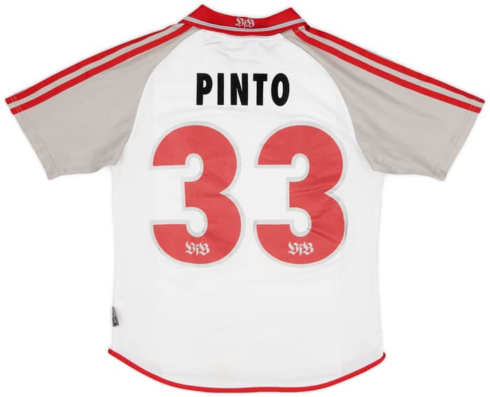 2000-02 Stuttgart Home Shirt Pinto #33 - 7/10 - (XL.Boys)