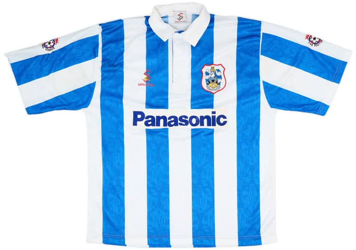 1995-96 Huddersfield Match Issue Home Kit #5 (Sinnott)