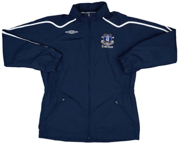 2008-09 Everton Umbro Hooded Rain Jacket - 7/10 - (L)