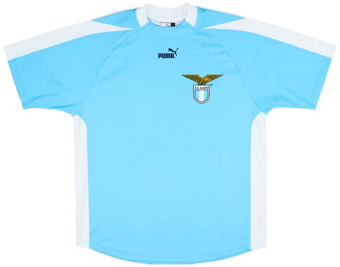 2003-04 Lazio 'Signed' Basic Home Shirt - 9/10 - (L)