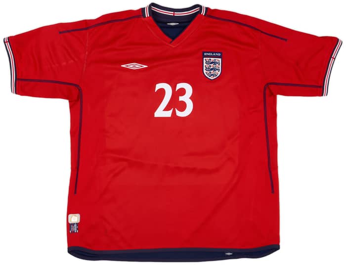 2002-04 England Away Shirt Rooney #23 - 7/10 - (XXL)