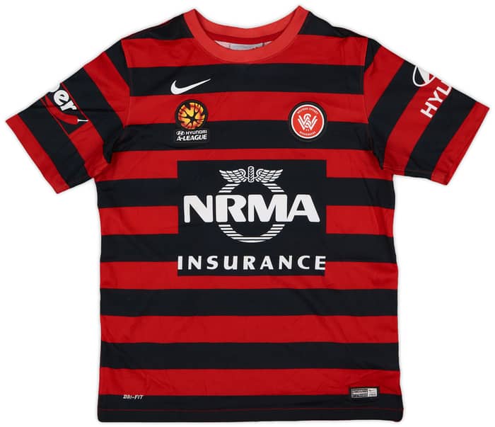 2014-15 Western Sydney Wanderers Home Shirt - 8/10 - (XL.Boys)