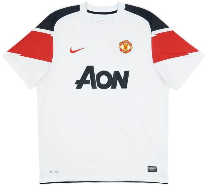 2010-12 Manchester United Away Shirt Evra #3 - 5/10 - (L)