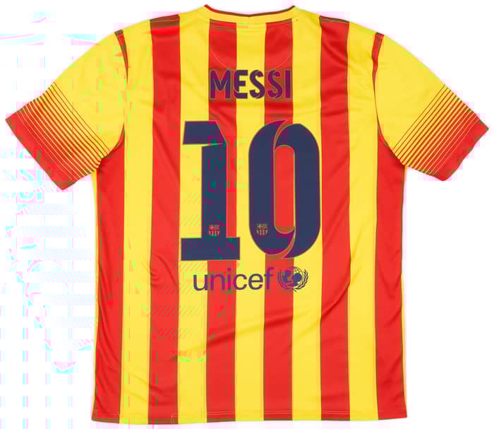 2013-15 Barcelona Away Shirt Messi #10 - 8/10 - (L)