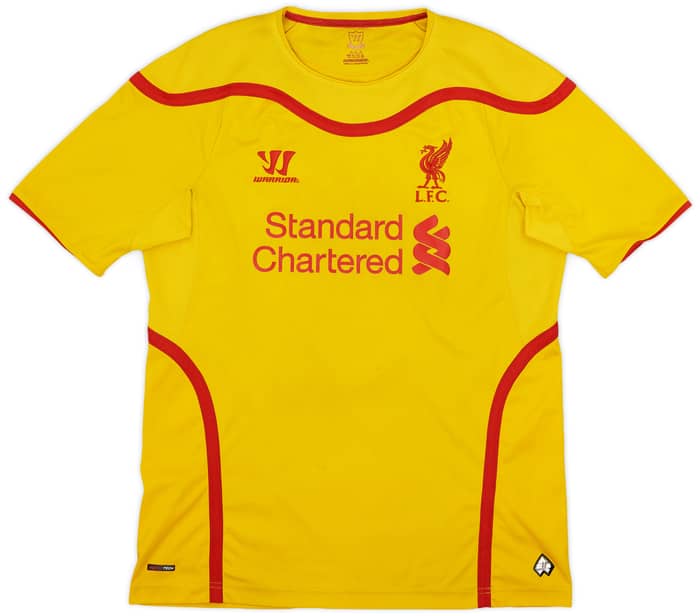 2014-15 Liverpool Away Shirt Gerrard #8 - 7/10 - (L)