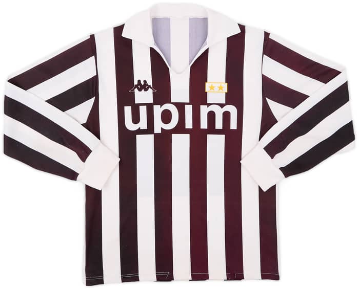 1991-92 Juventus Basic Home L/S Shirt #11 - 6/10 - (S)