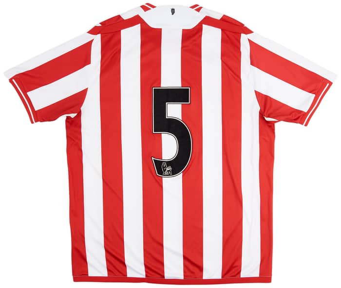 2009-10 Sunderland Home Shirt #5 - 6/10 - (XL)