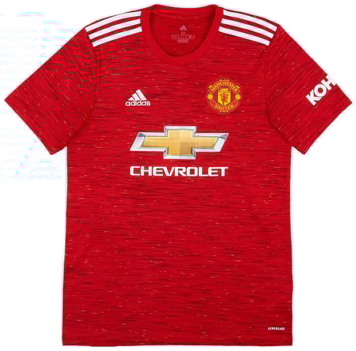 2020-21 Manchester United Home Shirt Cavani #7 - 9/10 - (M)