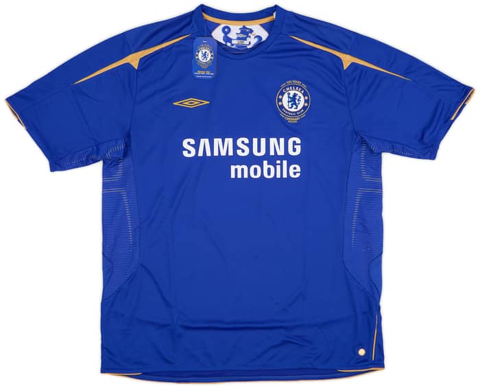 2005-06 Chelsea Centenary Home Shirt Drogba #15 (XXL)