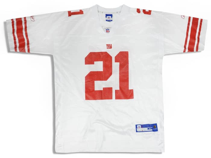 2005-06 New York Giants Barber #21 Reebok On Field Jersey (Away) Y