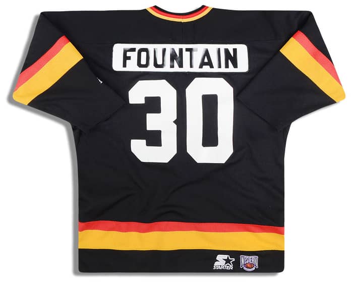 1996-97 Vancouver Canucks Fountain #30 Starter Jersey (Away) Y